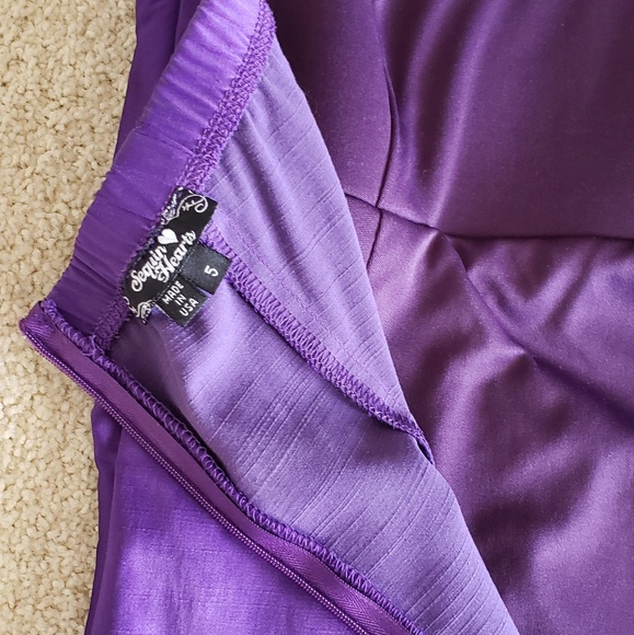 Purple Party/Prom Formal Dress - Picture 4 of 7